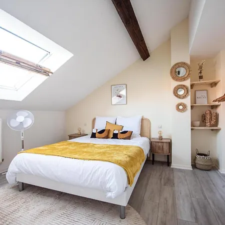 Les Coulisses - Duplex Au Centre - Parking Prive Appartement Colmar